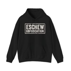 Eschew Obfuscation | Unisex Heavy Blend™ Hooded Sweatshirt