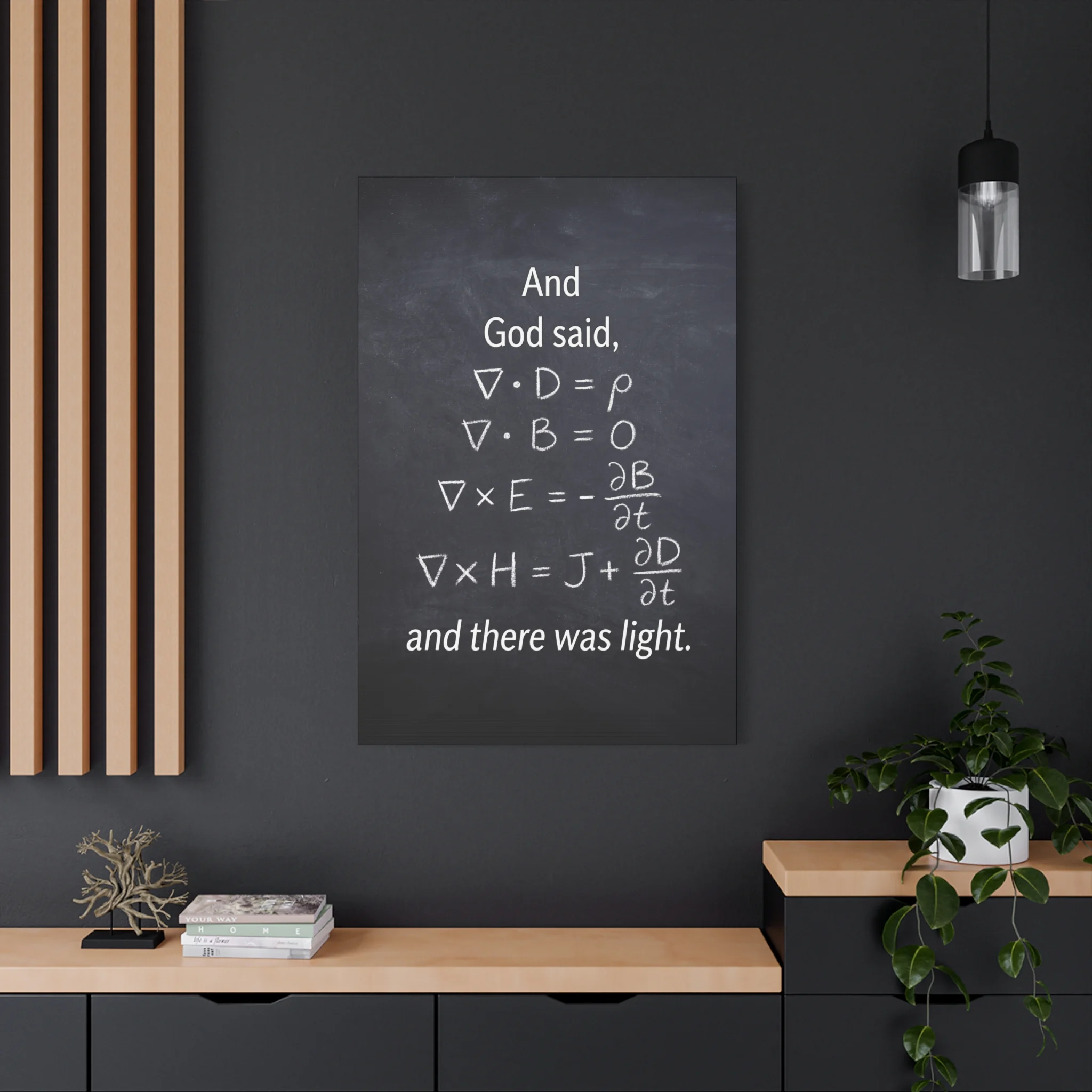 Let There Be Light by Metzae | Canvas Wall Art - Image 4