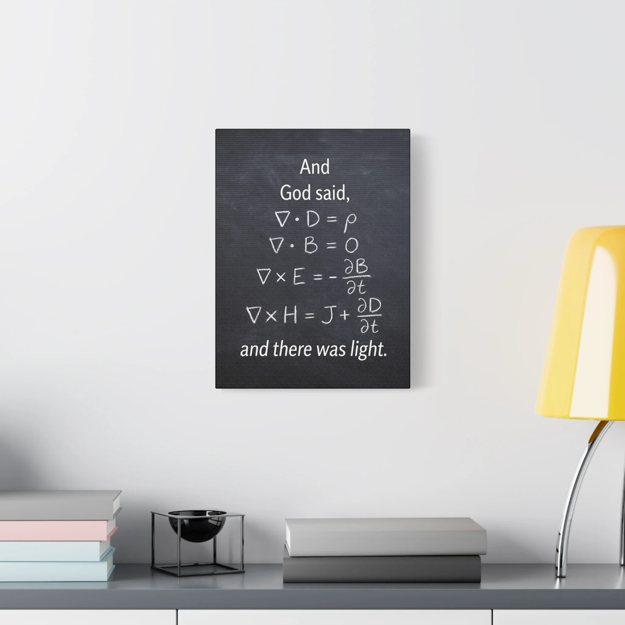 Let There Be Light by Metzae | Canvas Wall Art - Image 2
