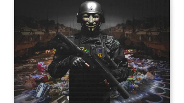 Occupier by Metzae | Canvas Print
