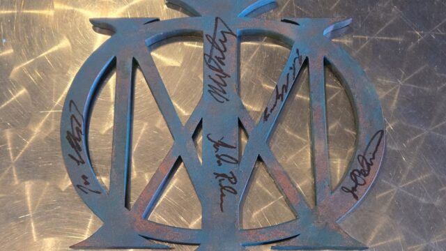 I made this Ytsejam and Dream Theater signed it
