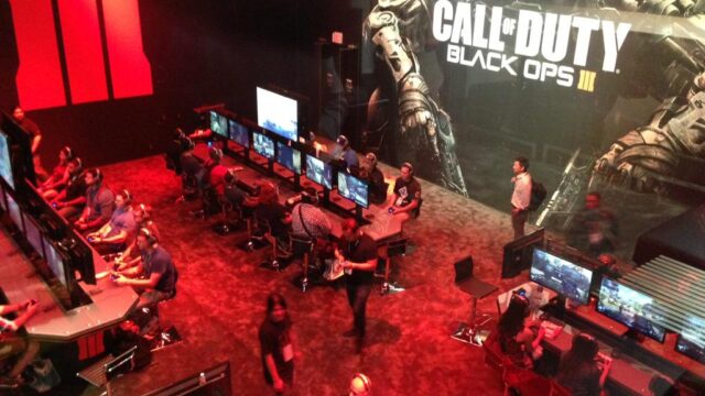 Check out the Callof Duty Black Ops3 gaming center.