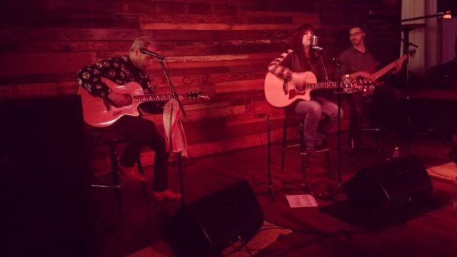 Front row seats to the Jenni Dale Lord trio.