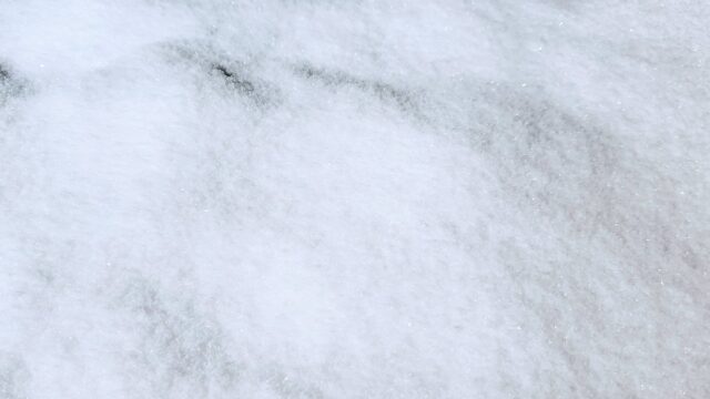 Isn’t this April? What is this cold stuff falling from the sky?